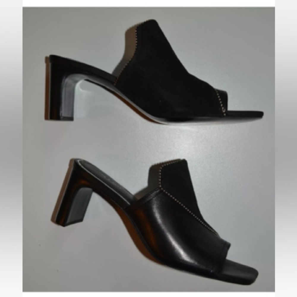 Rag &
Bone Myla
Asymmetrical Beaded leather Slide Sandal Mules 38 EU $395